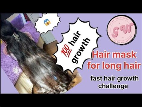 Hai Mask For Fast Hair Growth Hairgrowth Youtubevideo Trending