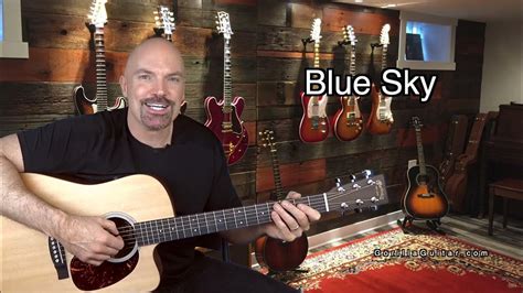 Song Blue Sky Guitar Studio 3 Hd 1080p Youtube