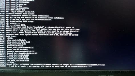 Kernel Panic Not Syncing Vfs More Info In Comments R Linux Noobs