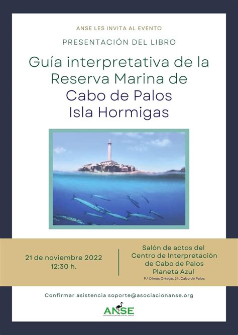 Presentación De La Guía De La Reserva Marina De Cabo De Palos