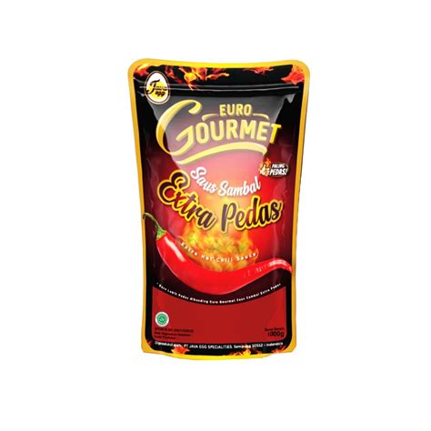 Jual Euro Gourmet Saus Sambal Extra Pedas Kg Extra Hot Chili Sauce