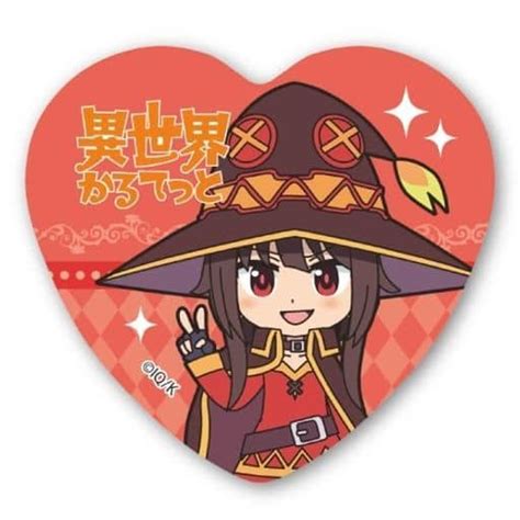 Badge Pins Victor Character Megumin Heart Can Batch Isekai Quartet