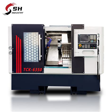 High Precision Tck6340s Horizontal Metal Slant Bed Turning Center CNC