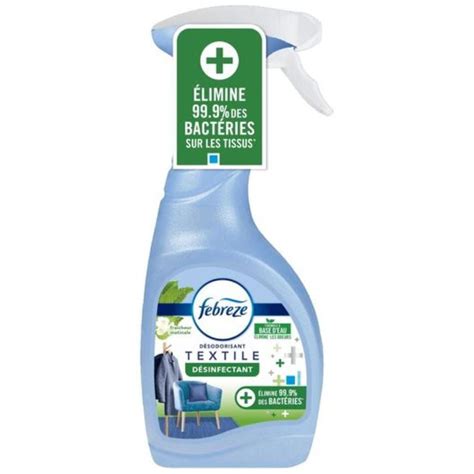 Spray Désinfectant Textile Rosée du Matin 500 ml FEBREZE