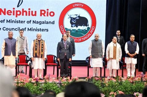 Neiphiu Rio Takes Oath As Nagaland Cm For 5th Term Morungexpress