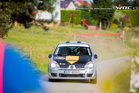 Jurasz Adrian Tkacz Tomasz Renault Clio Sport Rajd Grodzki 2018