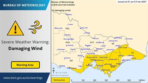 Bureau Of Meteorology Victoria On Twitter ⚠️severe Weather Warning