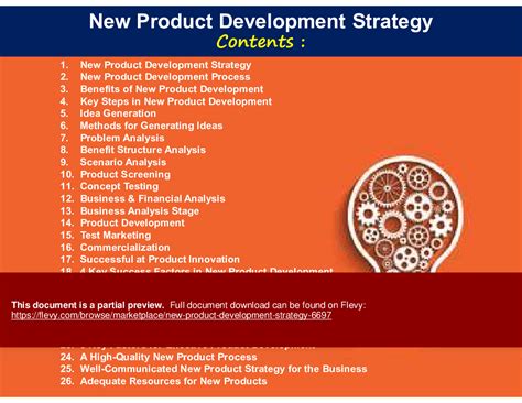 Ppt New Product Development Strategy 45 Slide Ppt Powerpoint Presentation Pptx Flevy