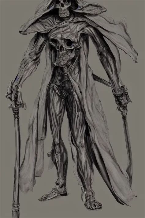 Grim Reaper Concept Art In The Style Of A Stable Diffusion Openart