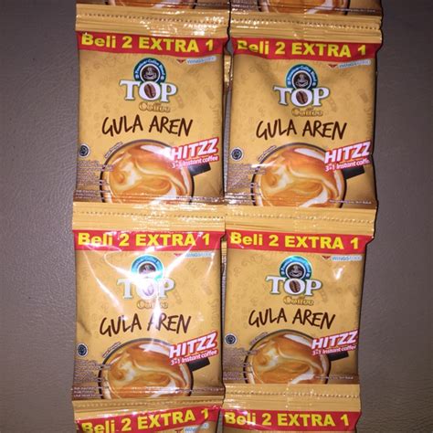 Jual Per Renceng Top Coffee Gula Aren Renceng Top Kopi Sachet