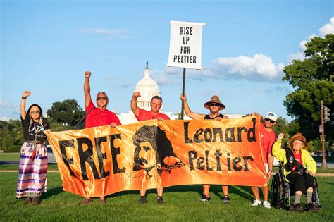 Leonard Peltier Serving Life Term For Murder Of Two Fbi Agents In 1975