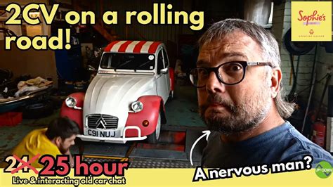 Final Hour Elly The HubNut 2CV Hits The Dyno To Celebrate The End Of