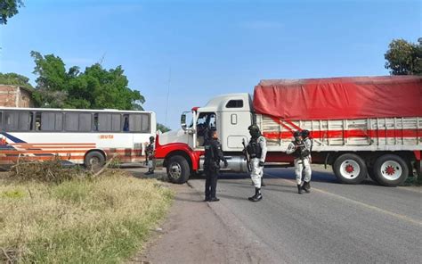 Registran Bloqueos En Municipios De Apatzing N Y Buenavista Michoac N