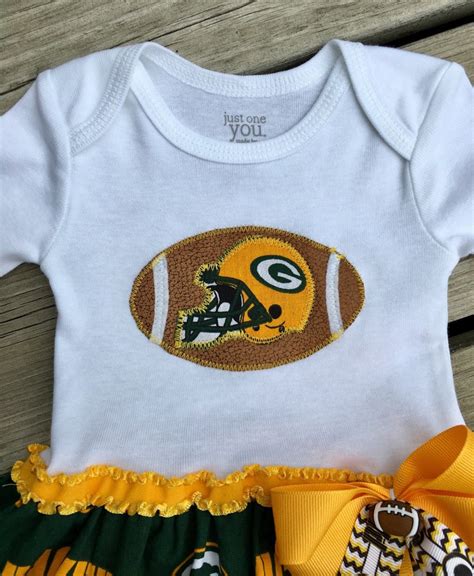 Green Bay Packers Dress/ Baby/toddler - Etsy