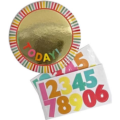 Badge Add An Age Today Multi Coloured 6cm BIG W