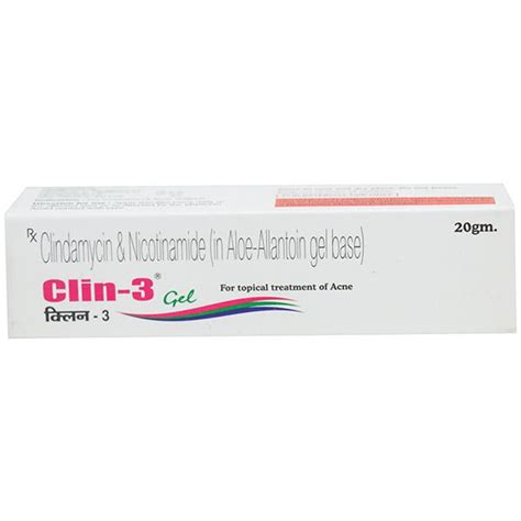 Buy Clin 3 Gel 20 Gm Online At Best Price In India Flipkart Health