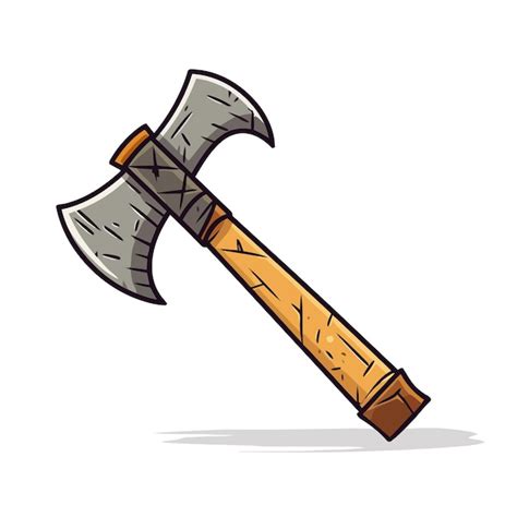 Premium Vector Axe Icon Isolated Image Of Abstract Battle Ax Axe Logo