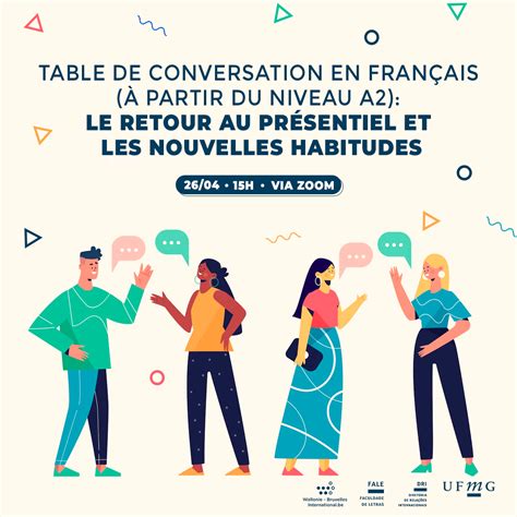 Table de conversation en français à partir du niveau A2 Le retour au