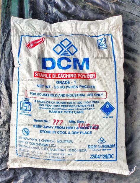 DCM Shriram Bleaching Powder At Rs 19 Kg Chennai ID 2851734032730