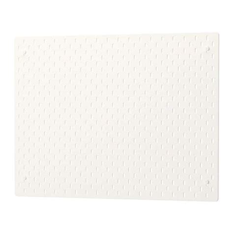 Buy Ikeaskadis Organization Storage Pegboard White Wood Board 76 X 56