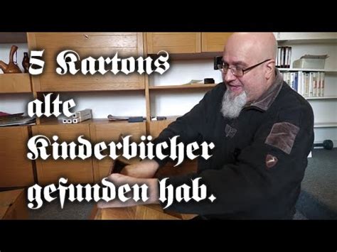 5 Kartons alte Kinderbücher gefunden hab YouTube