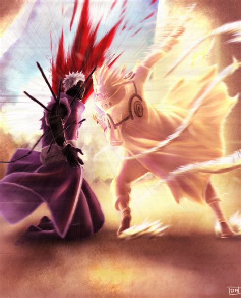 637 Obito Vs Minato Sensei By Daisanart On Deviantart