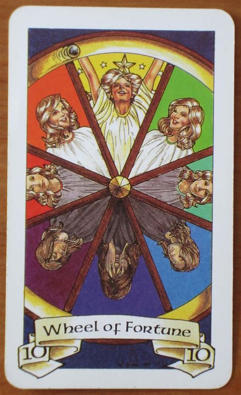 Wheel Of Fortune Daily Tarot Girl