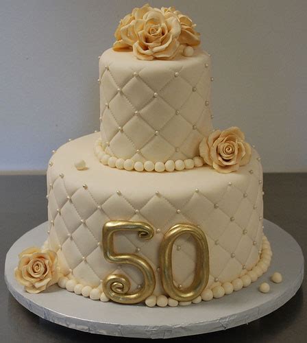 50th Wedding Anniversary Cakes