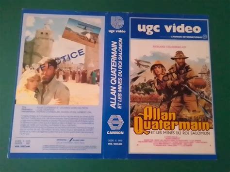 JAQUETTE VHS SEUL Ugc Allan Quatermain Et Les Mines Du Roi Salomon