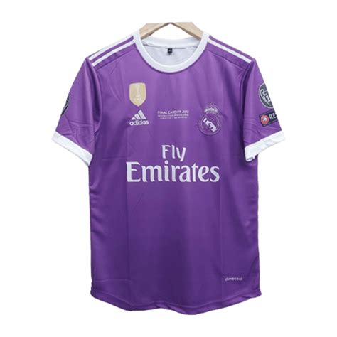 Real Madrid CR7 2016 17 Purple Jersey Retro Collection Cyberried Store