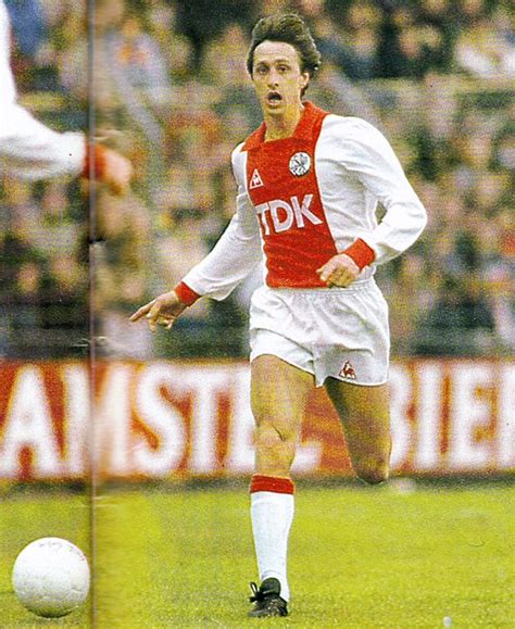 Johan Cruyff Of Ajax Amsterdam In 1981