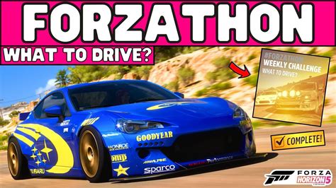 Forza Horizon 5 Horizon Raceoff Weekly Forzathon What To Drive