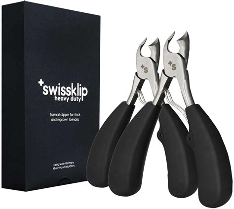 Swissklip Toenail Clippers I Heavy Duty Toe Nail Clippers I