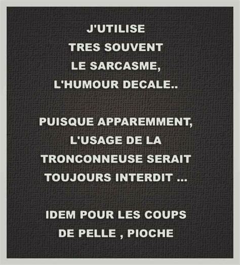 Pingl Par M Lanie Brasseur Sur Mots Tableau Citation Humour Noir