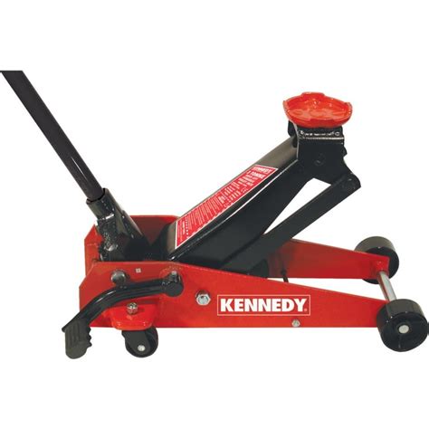 Kennedy Mild Steel Hydraulic Trolley Jack For Heavy Duty Vehicle