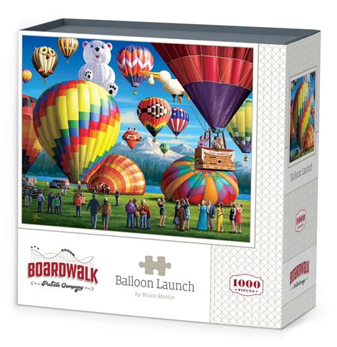 Balloon Launch 1000 Pieces Boardwalk Puzzle Warehouse