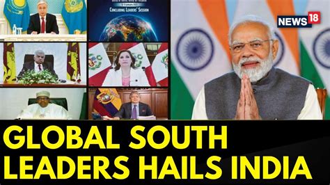 G Summit Global South Leaders Hail India For G Summit