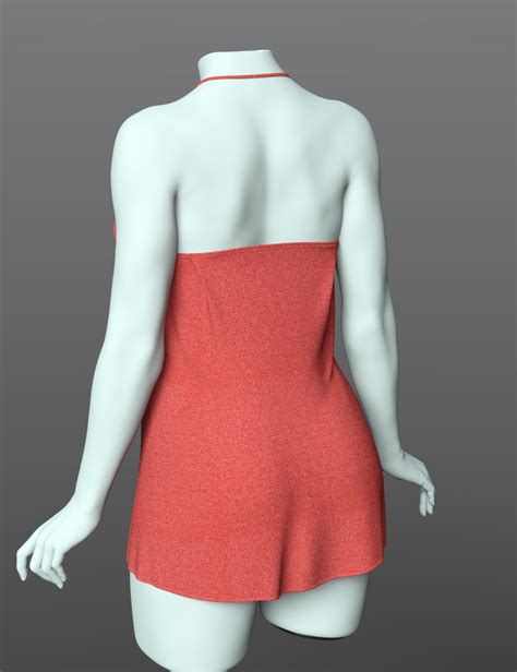 DForce SPR Backless Suspender Skirt For Genesis 9 And 8 1 Female Daz 3D