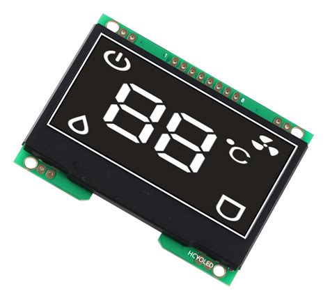 2 42 Inch OLED Display Module With 128X64 Resolution Supporting Both