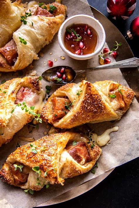 Prosciutto Wrapped Baked Brie Rolls Half Baked Harvest