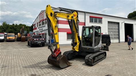 Wacker Neuson ET90 Kompaktbagger YouTube