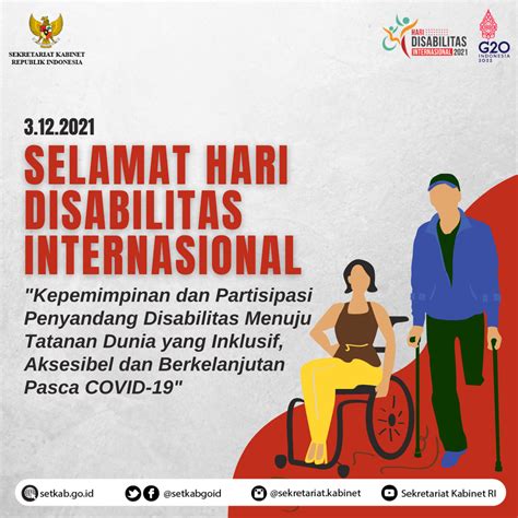 Sekretariat Kabinet Republik Indonesia Hari Disabilitas Internasional