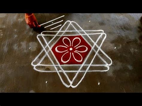 Aavani Madham Special Star Kolam Pandaga Muggulu Desgins Creative