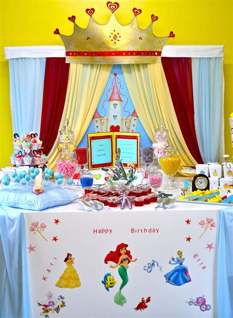 Disney Princess Birthday Party Ideas Photo 2 Of 15 Catch My Party