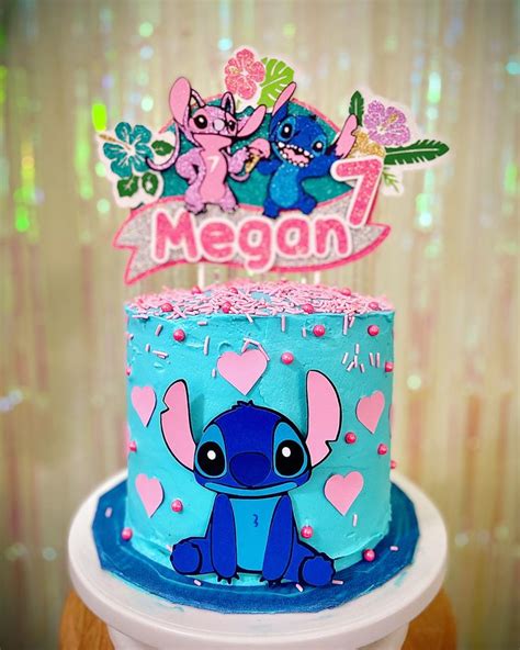 Cute Stitch Birthday Cake