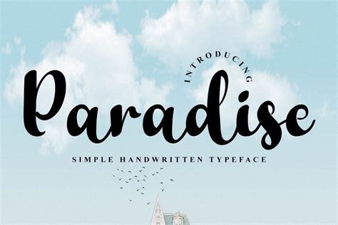 Paradise Font By Kongsico · Creative Fabrica