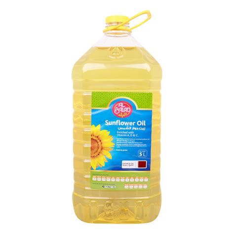 Al Balad Sunflower Oil 5 Litre Online At Best Price Sunflower Oil