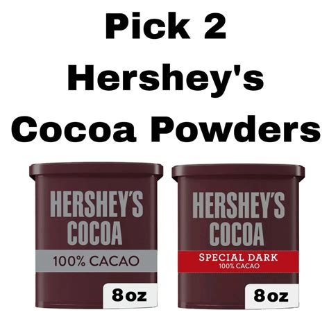 Hershey S Special Dark Chocolate Cocoa Ounce Can Pack Off