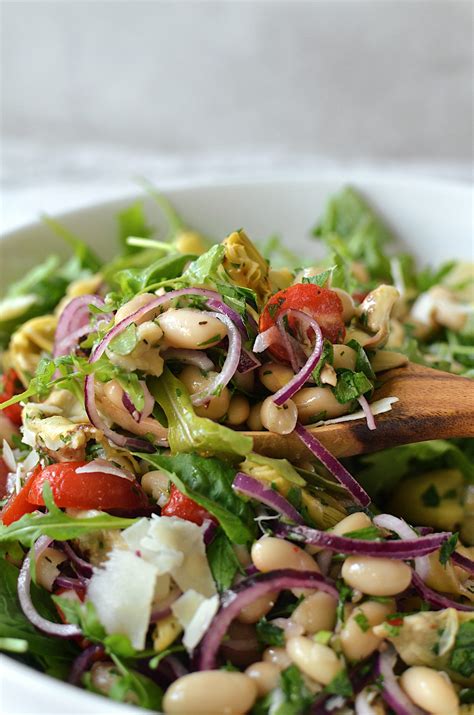 Roasted Artichoke And White Bean Salad