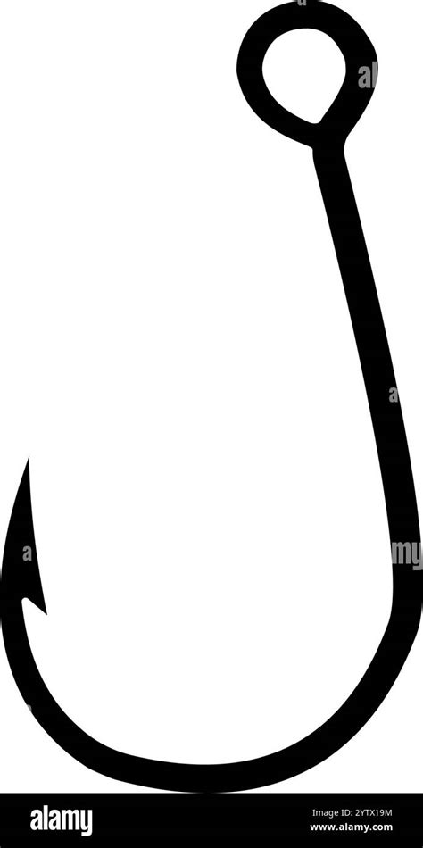 hook  fishing vector illustration stock vector image art alamy